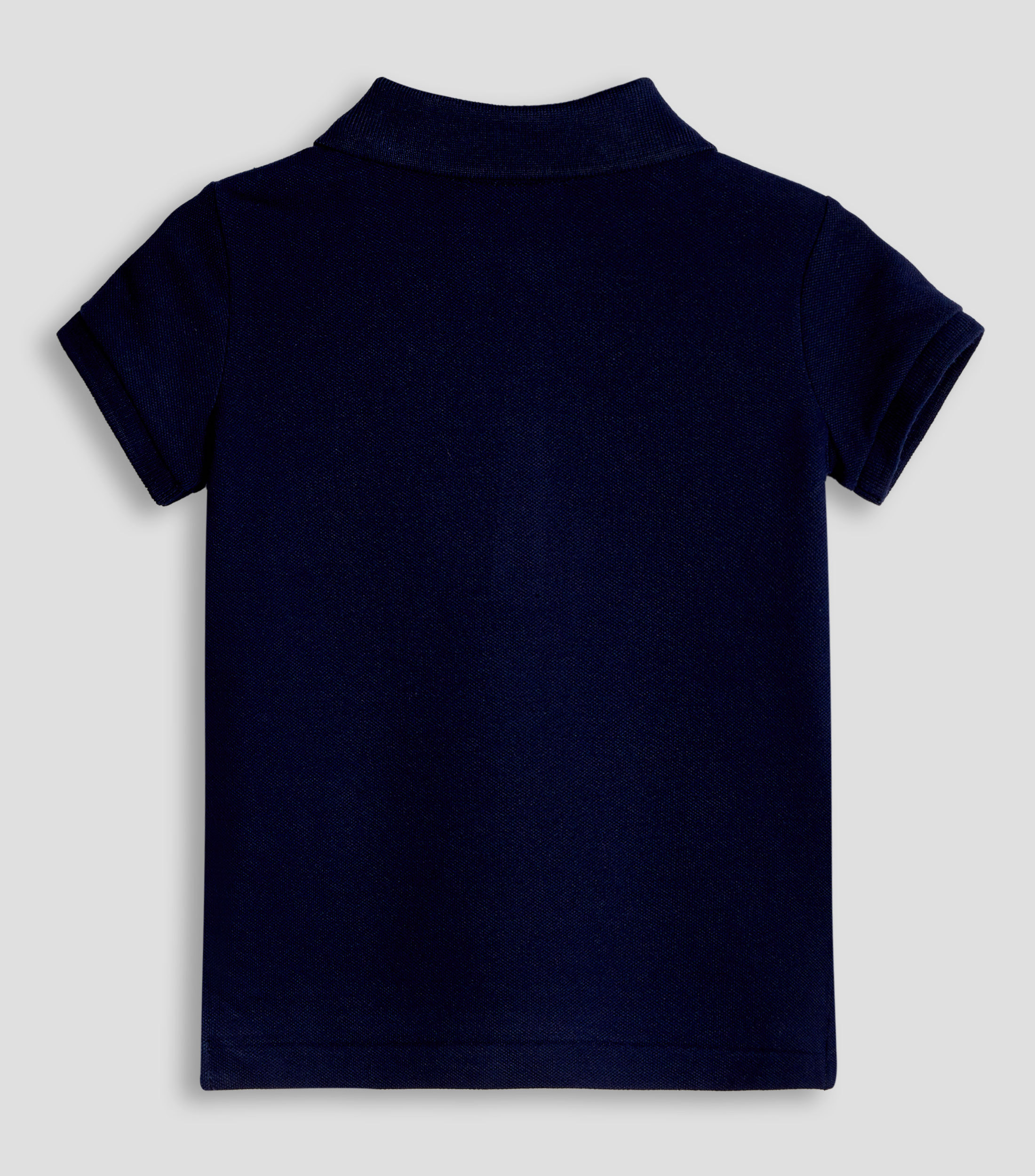 Playera tipo polo de manga corta Niña